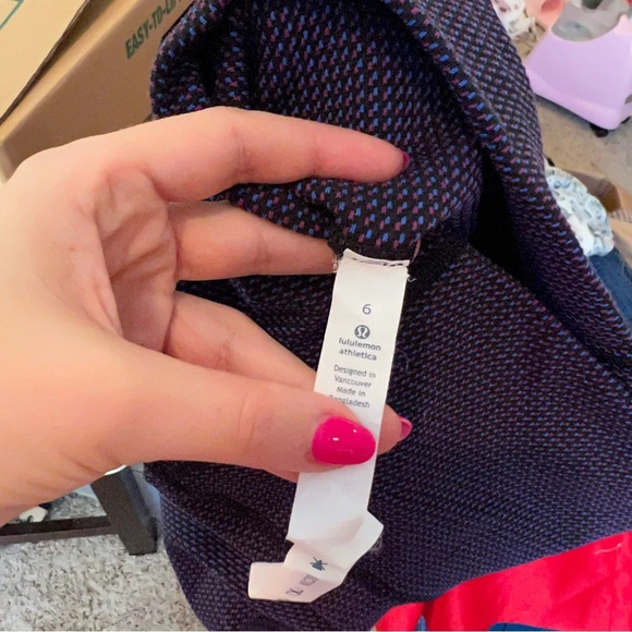 Lululemon Wunder Under Roll Down Diamond Dot Leggings - Picture 6 of 7